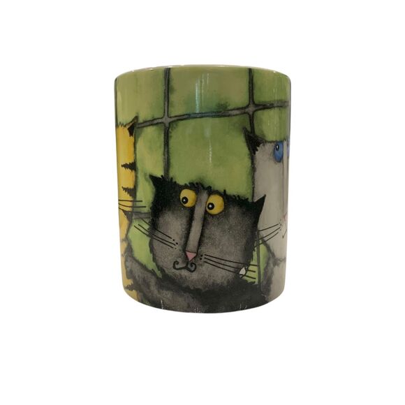 Gibson Cool Cats by Debi Hron 2006 Coffee Tea Mug - Picture 2 of 6
